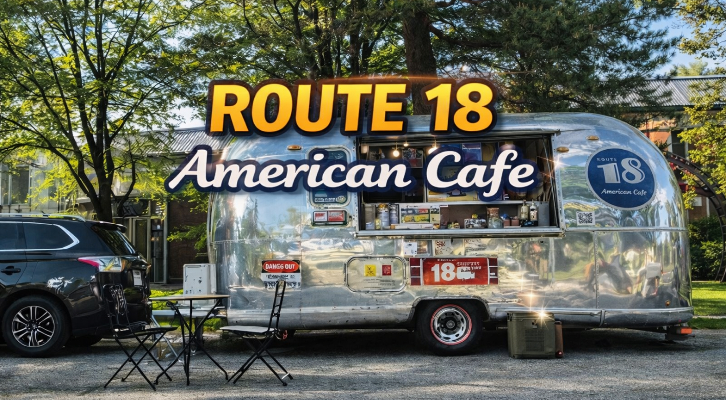 広告費0円！出店するだけで取材依頼がくるアメリカンハンバーガーショップ『ROUTE18』