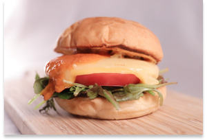 【美食の王様 来栖けい監修】オンリーワン・デッシュバーガー『BURGER11』