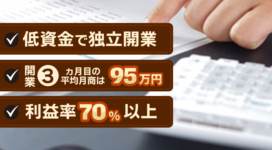 自己資金100万円から！　利益率70%超えも目指せる『革研究所』の収益モデル