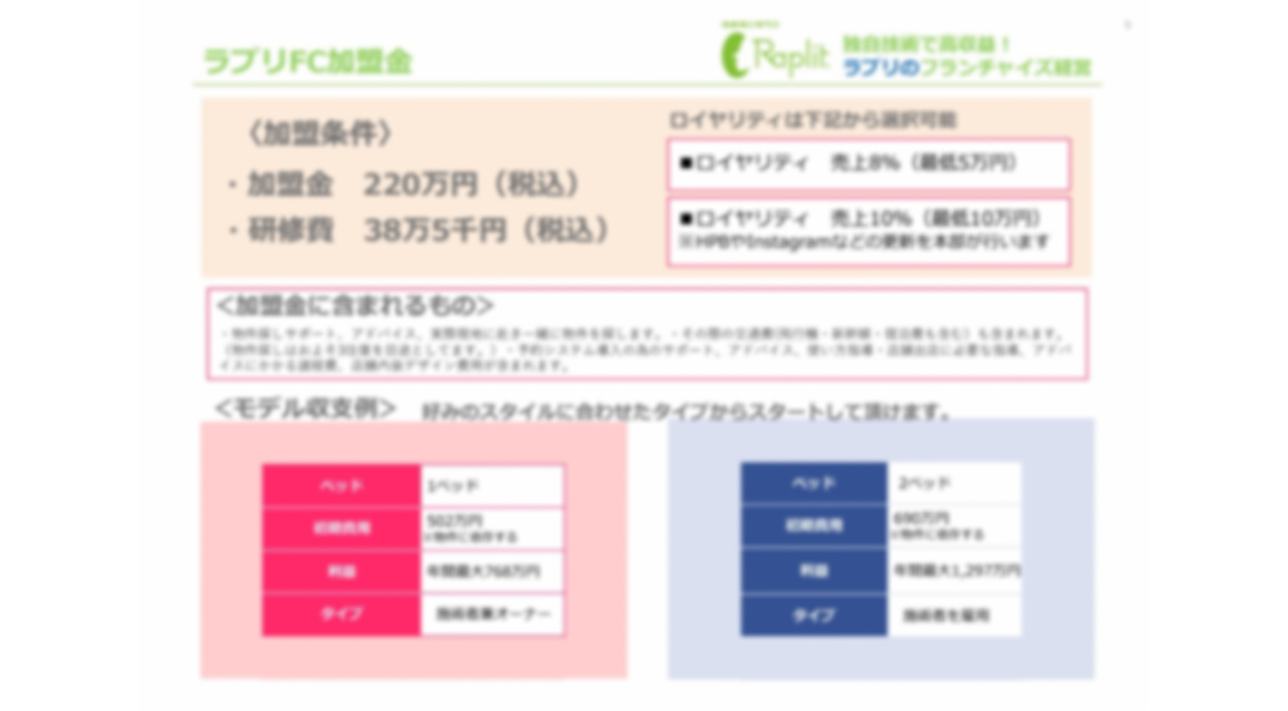 ほかにない「隆鼻矯正」が専門！口コミ1,000件超えの人気サロンで成功を掴む！