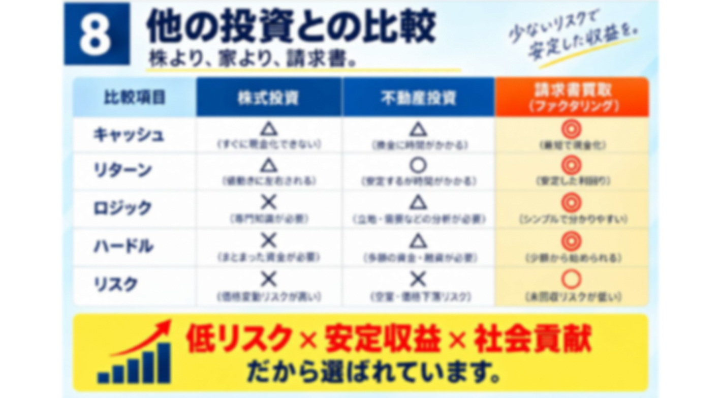 市場規模6兆円の成長市場へ！「請求書」を資産の運用先にする新発想の投資型FC