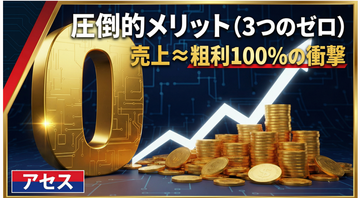 在庫リスク・ロイヤリティ0円！スマホ1台で「信頼」を純資産に変える次世代FC