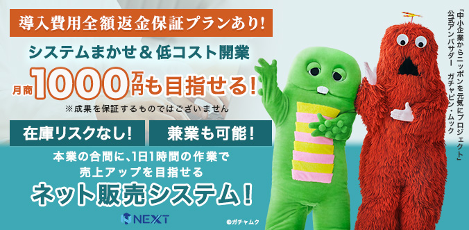 システムでネットショップ運営【アクセス】