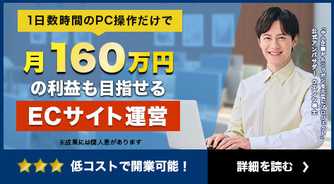 システムでネットショップ運営【アクセス】